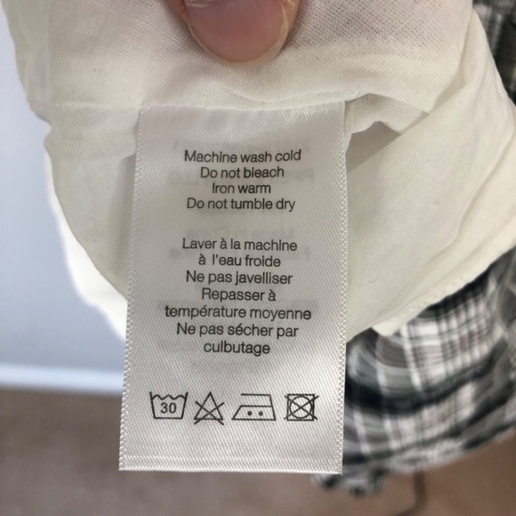 Veronica Beard Ziada Plaid Smocked Tiered Midi Dress Size 2 - Picture 8 of 12